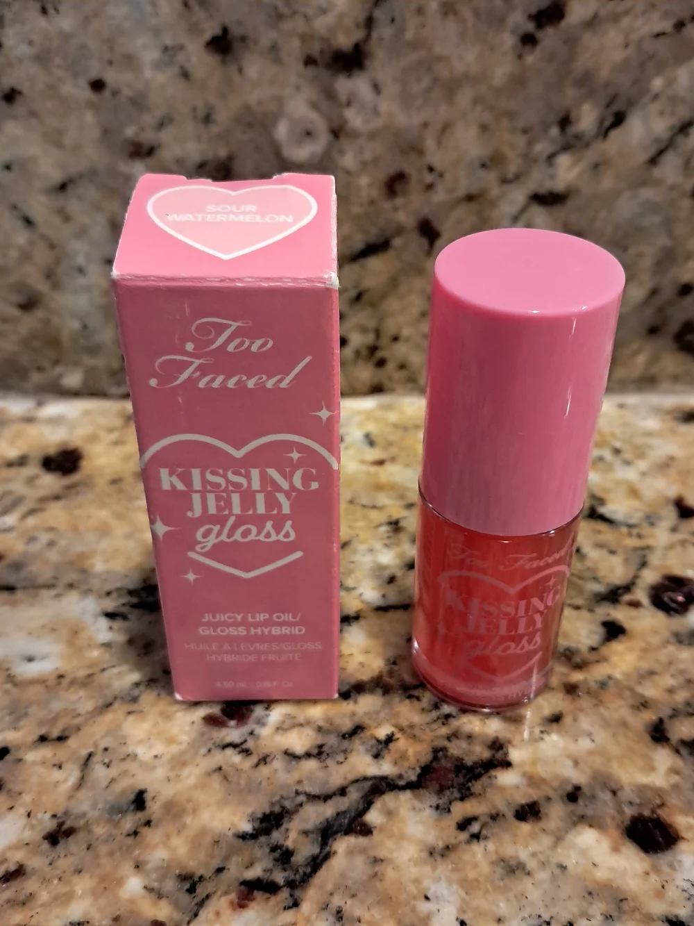 Too Faced Kissing Jelly Gloss — Sour Watermelon